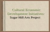 Cultural Economic Development Initiatives: