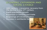 ECONOMIC EXPANSION AND SOCIAL CHANGE