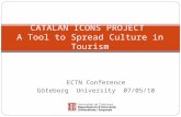 CATALAN ICONS PROJECT  A Tool to Spread Culture in Tourism
