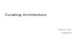 Curating Architecture