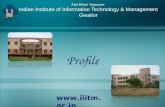 Atal Bihari Vajpayee- Indian Institute of Information Technology & Management Gwalior