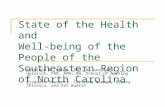 State of the Health and  Well-being of the People of the Southeastern Region of North Carolina