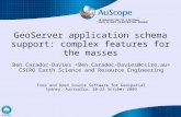 GeoServer application schema support: complex features for the masses