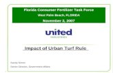 Impact of Urban Turf Rule
