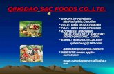 QINGDAO S&C FOODS CO.,LTD.