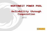 NORTHWEST POWER POOL Reliability through Cooperation