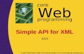 Simple API for XML