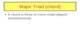 Major Triad (chord)