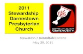2011 Stewardship  Darnestown Presbyterian Church