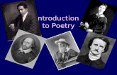 Introduction  to Poetry