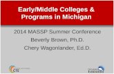 Early/Middle Colleges & Programs in Michigan