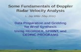 Some Fundamentals of Doppler Radar Velocity Analysis