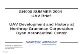 UAV Development and History at Northrop Grumman Corporation Ryan Aeronautical Center