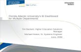 Florida Atlantic University’s BI Dashboard for Multiple Departments
