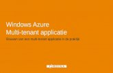 Windows Azure Multi-tenant applicatie
