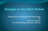 Changes to the ESEA Waiver