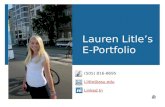 Lauren  Litle’s E-Portfolio