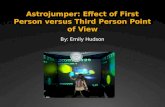 Astrojumper : Effect of First Person versus Third Person Point of View