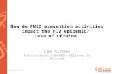 How do PWID prevention activities impact the HIV epidemic?  Case of Ukraine .