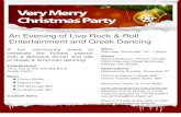 When  Saturday, December 14 th , 7:00pm Where Kartos  Ballroom, Hellenic Center