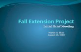 Fall Extension Project