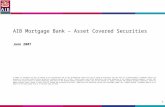 AIB Mortgage Bank – Asset Covered Securities June 2007