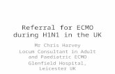 Referral for ECMO during H1N1 in the UK