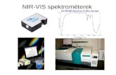 NIR-VIS spektrométerek