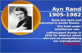 Ayn Rand 1905-1982