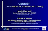 CEENET  CEE N etwork for  E ducation and  T raining Jacek Gajewski University of Warsaw and CEENET