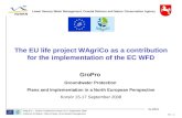 The EU life project WAgriCo as a contribution for the implementation of the EC WFD GroPro