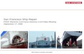 San Francisco Ship Repair POSF Maritime Commerce Advisory Committee Meeting  September 17, 2009