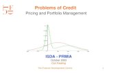 Problems of Credit Pricing and Portfolio Management
