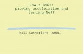 Low-z BAOs: proving acceleration and testing Neff