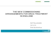 the new commissioning arrangements for drug treatment in england
