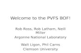 Welcome to the PVFS BOF!