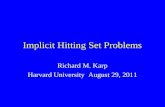 Implicit Hitting Set Problems