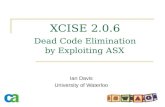 XCISE 2.0.6 Dead Code Elimination  by Exploiting ASX