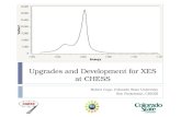Upgrades and Development for XES at CHESS