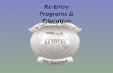 Re-Entry Programs & Education