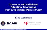 Common and Individual Situation Awareness from a Technical Point of View