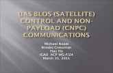 UAS BLOS (satellite) Control and Non-Payload (CNPC) Communications