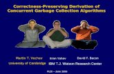 Correctness-Preserving Derivation of Concurrent Garbage Collection Algorithms
