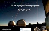 W. M. Keck Observatory Update