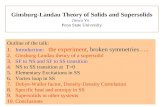 Ginsburg-Landau Theory of Solids and Supersolids Jinwu Ye   Penn State University