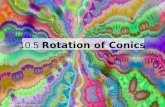 10.5  Rotation of Conics