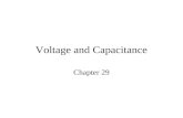 Voltage and Capacitance