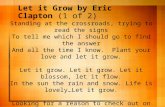 Let it Grow by Eric Clapton  (1 of 2)