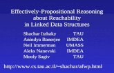 Effectively-Propositional Reasoning about Reachability in Linked Data Structures
