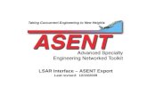 LSAR Interface – ASENT Export Last revised:  12/16/2009